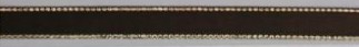 1/8" GOLD EDGE #941 Brown w/gold - Click Image to Close